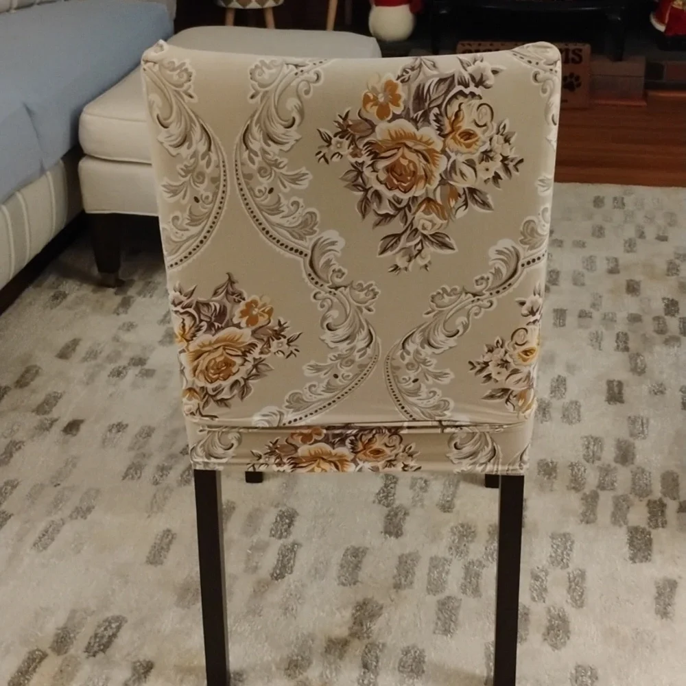 Floral Print Chair Covers